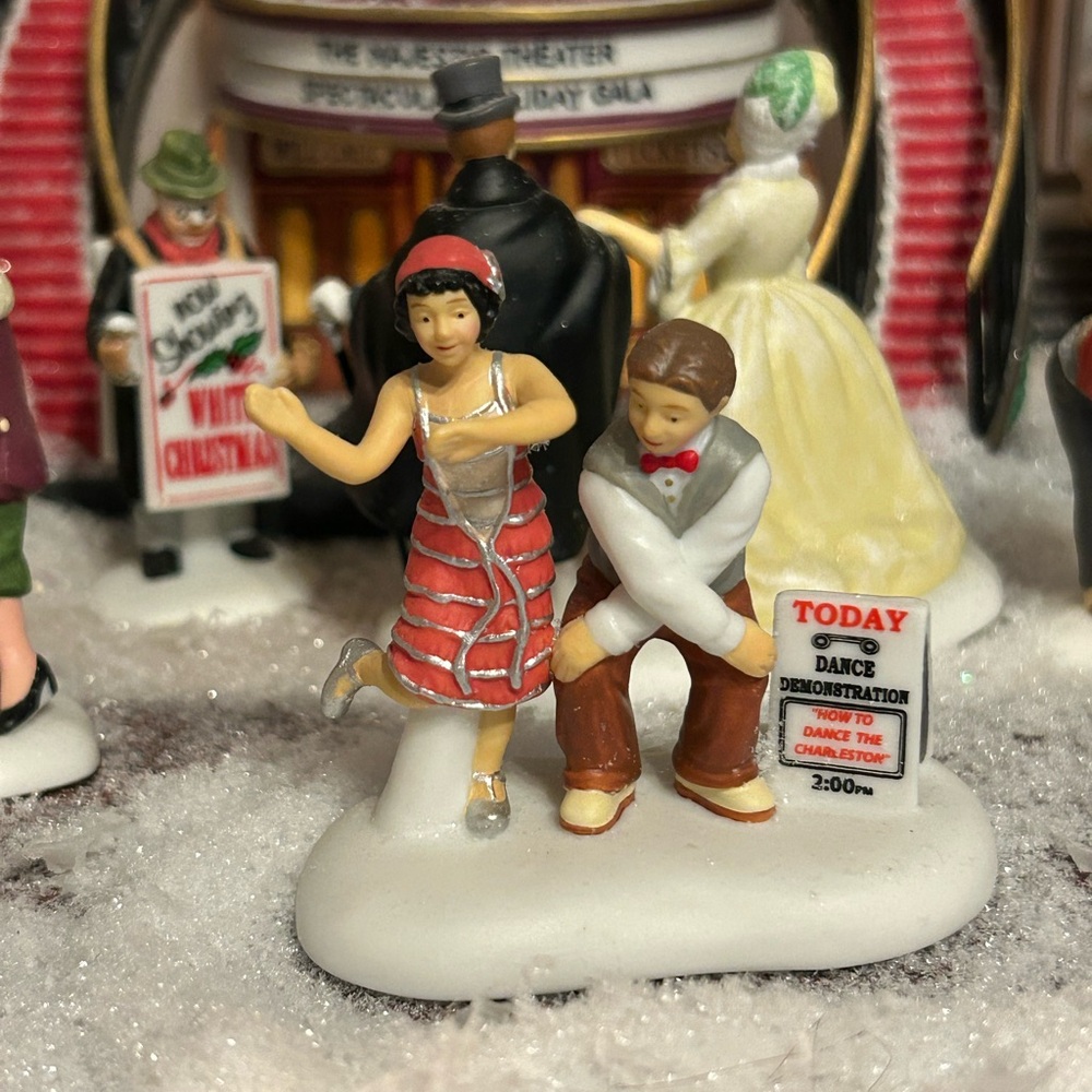 Department 56 Christmas in the City Learning the Charleston